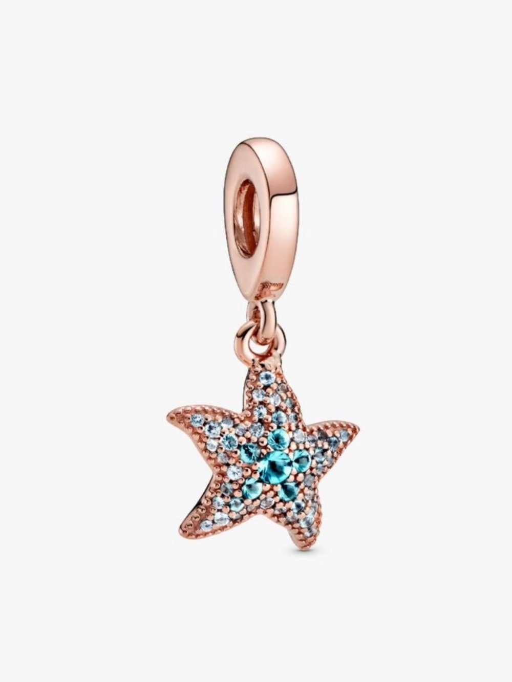 Sparkling Starfish Dangle Charm